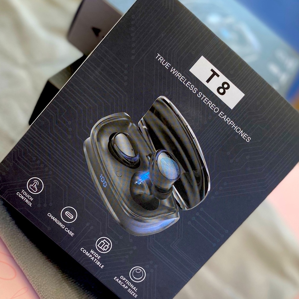 T8 Wireless Bluetooth Headphones